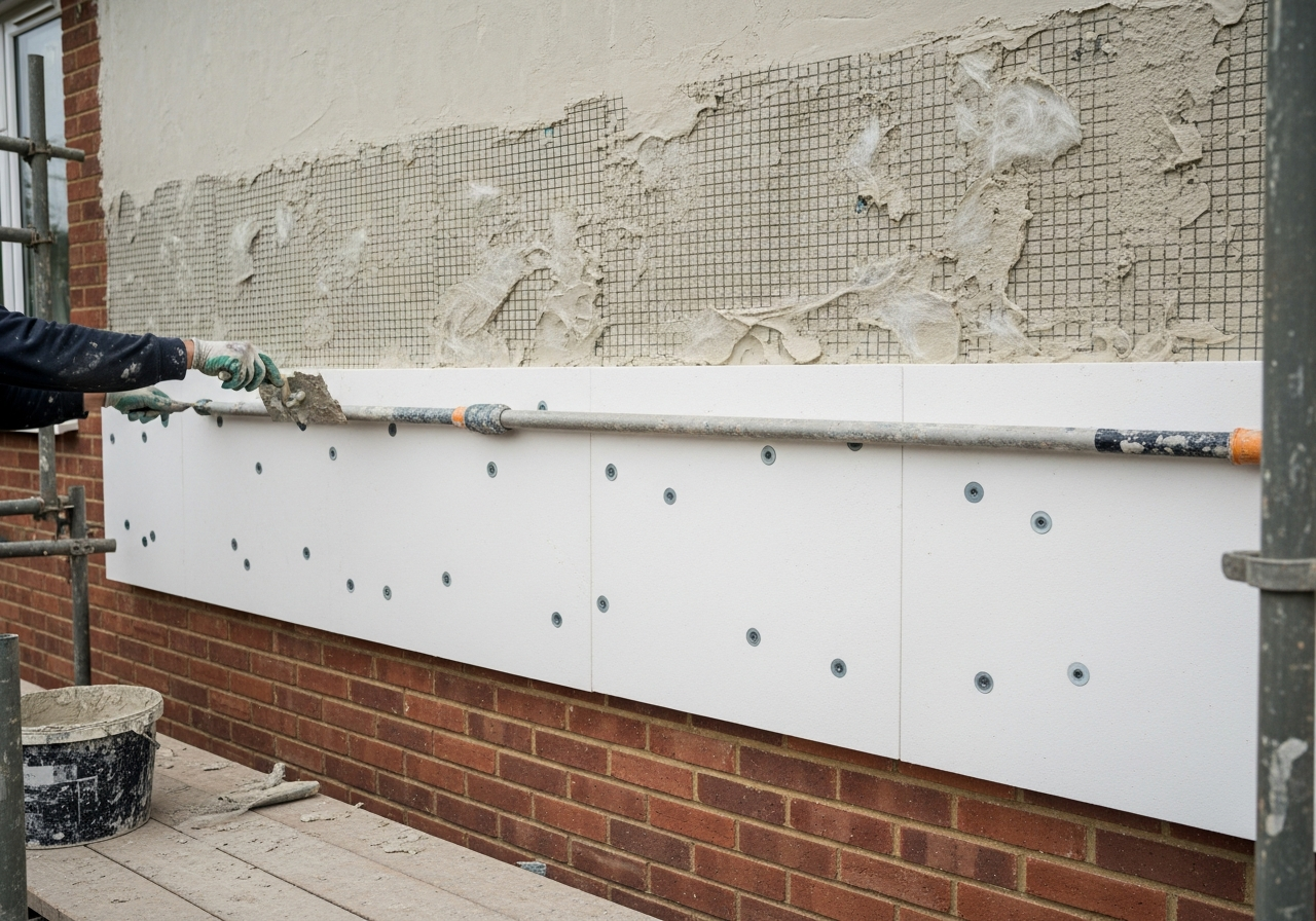 EPC Improvement Insulation Upgrades in a British residential property — Coventry & Warwickshire specialist service