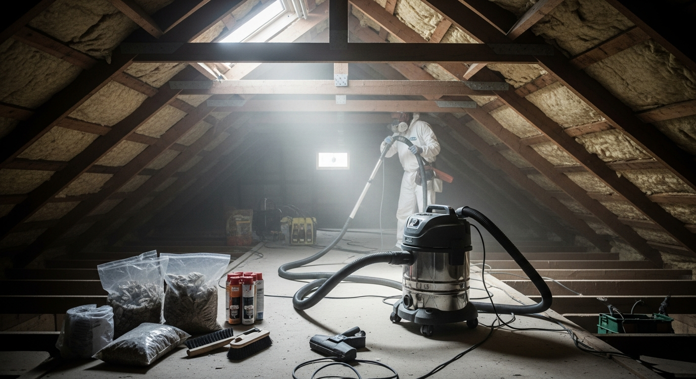 Professional Loft HEPA Vacuum Cleaning in Coventry & Warwickshire