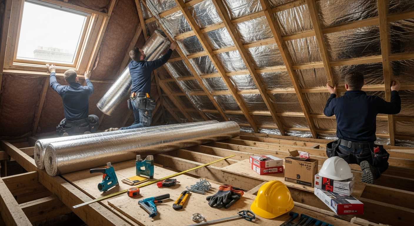 Professional Multi-Foil Insulation Installation in Coventry & Warwickshire