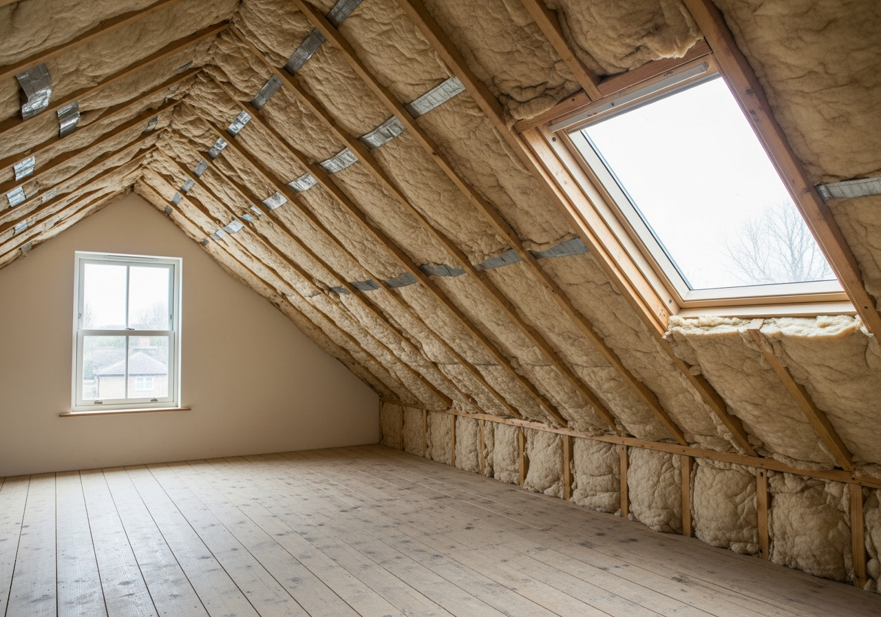 Completed Rodent-Contaminated Insulation Clearance — finished result