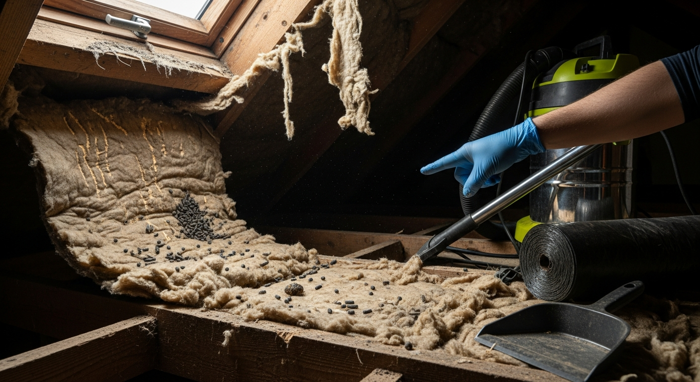 Signs of Rodent Damage in Your Loft Insulation