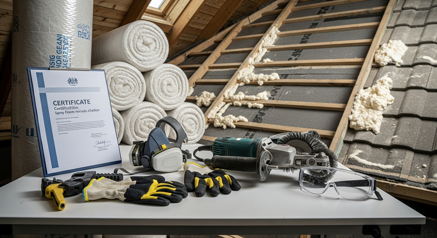 Understanding Spray Foam Removal Certification