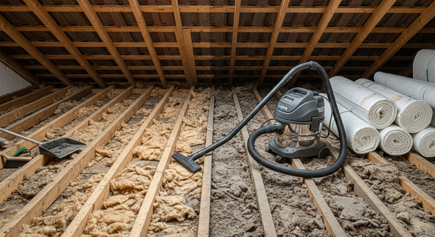 Why Loft Cleaning Matters Before Re-Insulating
